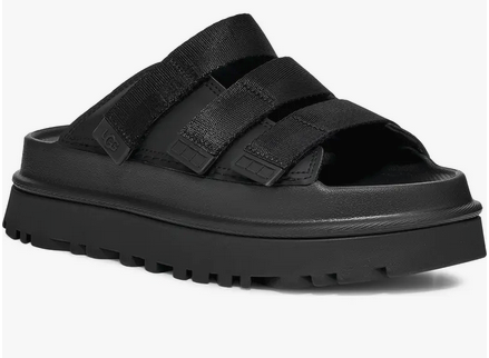Goldenglow Platform Slide Sandal