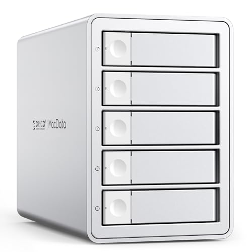 ORICO 5 Bay RAID External Hard Drive Enclosure 110TB Max USB 3.0 Deal