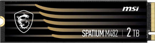 2TB MSI Spatium Series M482 PCIe 4.0 M.2 NVMe Internal Solid State Drive SSD