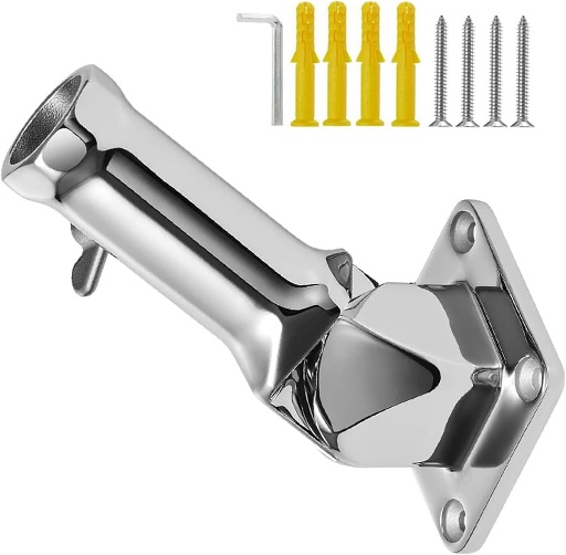 Adjustable Stainless Steel Flag Pole Holder
