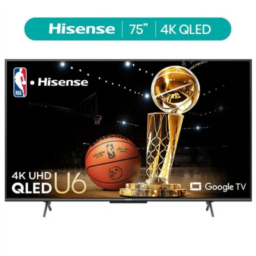 Hisense 75" U6H Series ULED 4K UHD Google Smart TV