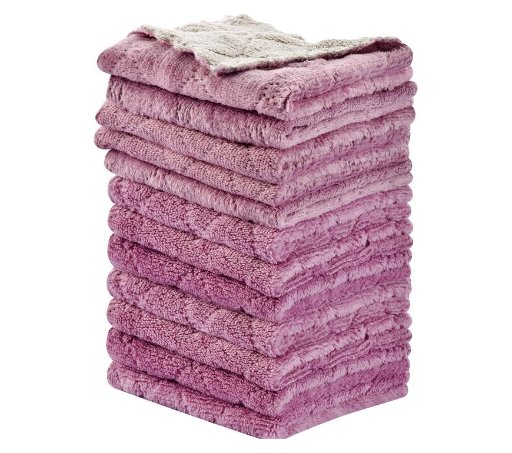 OstWony Microfiber Cleaning Cloths (12-Pack)