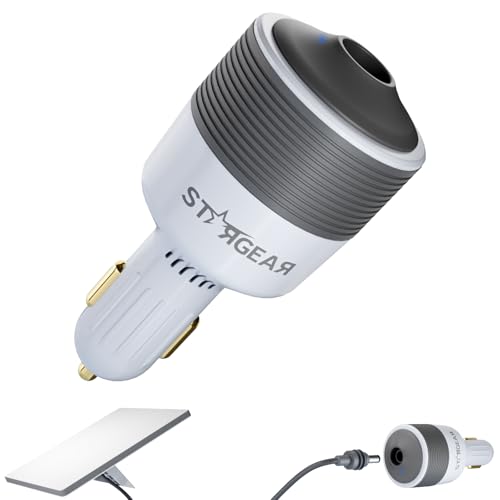 STARGEAR Starlink Mini 60W 12V-24V Car Cigarette Lighter Adapter w/ Step-Up Converter