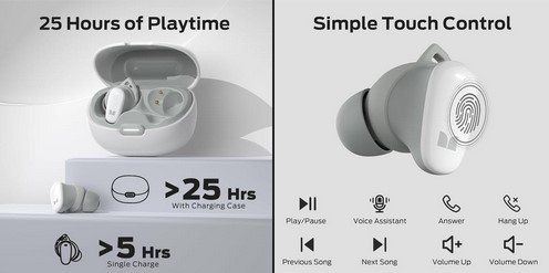 Monster N-Lite 206 Bluetooth Earbuds