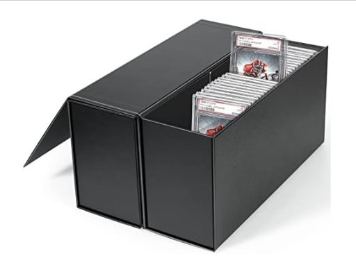 2-Pack PSA Graded Card Storage Box w/ Magnetic Closure