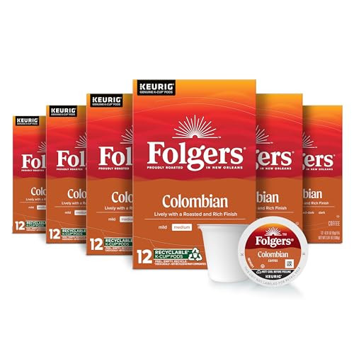 Folgers Colombian Medium Roast Coffee K-Cups