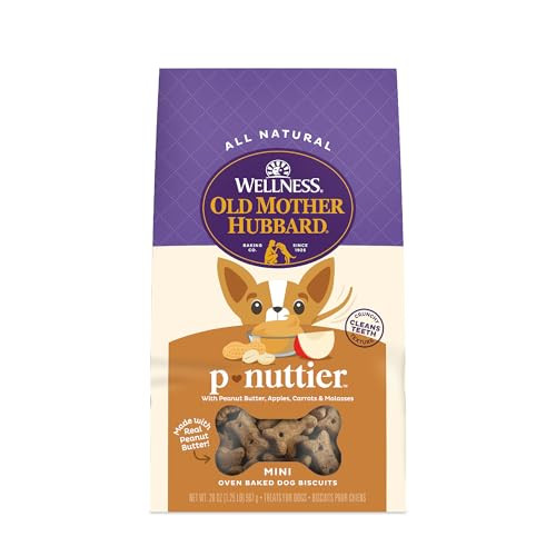 Old Mother Hubbard Wellness P-Nuttier Dog Biscuits