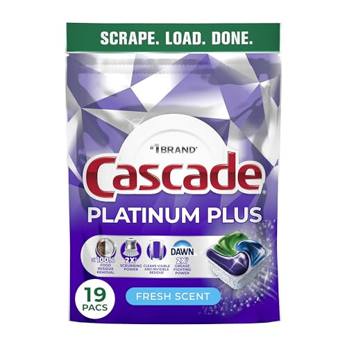 Cascade Dishwasher Detergent Pods - 19 Pack