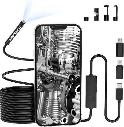 Pancellent Ultra-Thin Snake Inspection Borescope