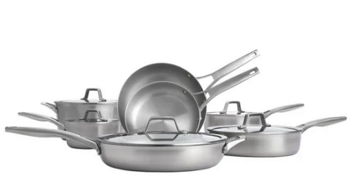 Calphalon Premier Tri-Ply Stainless Steel 12 PC Cookware Set