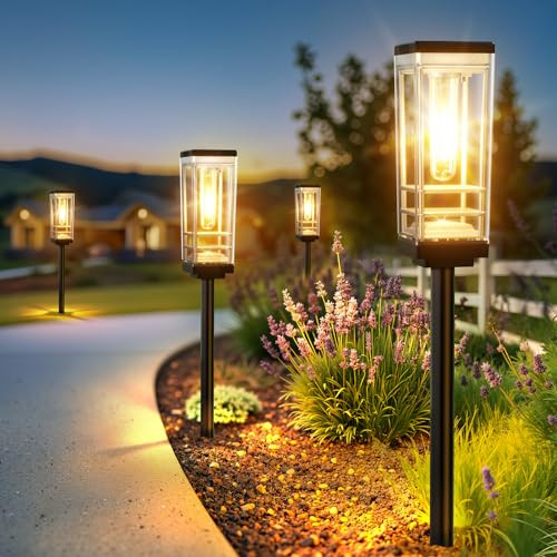 6 Pack Solar Pathway Lights