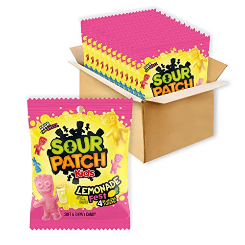 Sour Patch Kids Lemonade Fest Candy 12-Pack