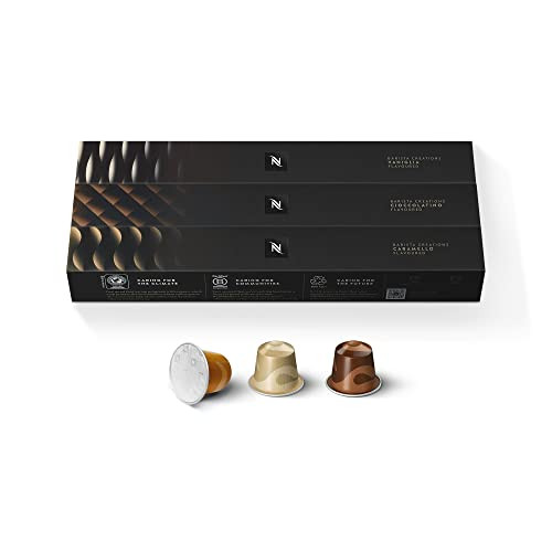 Nespresso Capsules Original Line, Barista Flavored Pack, Medium Roast Espresso Coffee, 30 Count