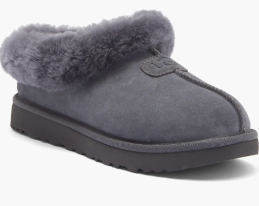 UGG Tazzette Genuine Shearling Collar Slipper