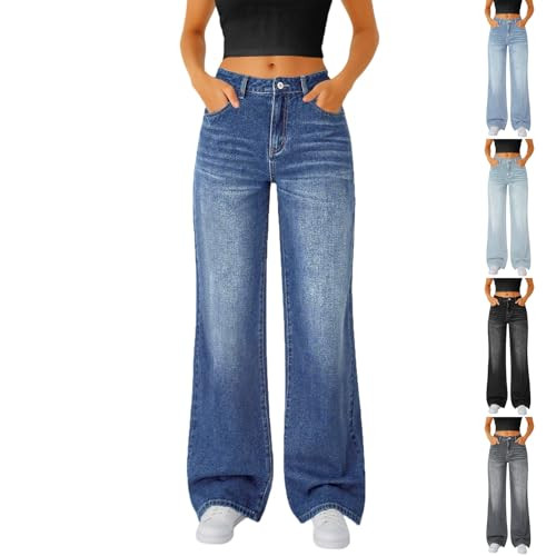 Fanmpghleoo Wide Leg Jeans