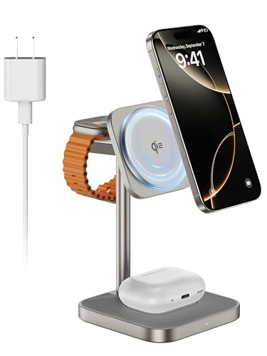 3-in-1 Magnetic Charging Station