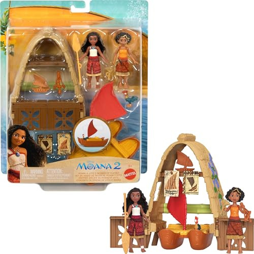 Mattel Disney Moana & Loto’s Workshop Playset