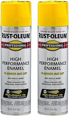 2-pack 15 Oz Rust-Oleum High Performance Enamel Spray Paint