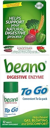 Beano To Go Gas Prevention Tablets 12-Count