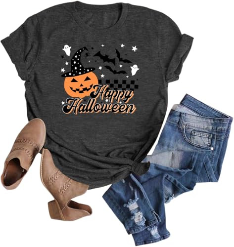 Anbech Women's Halloween Shirts