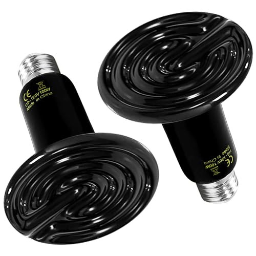 Simple Deluxe Ceramic Heat Emitter 2-Pack