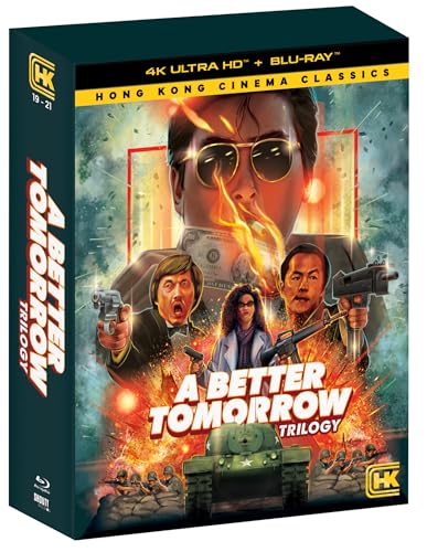 A Better Tomorrow Trilogy 4K UHD + Blu-ray