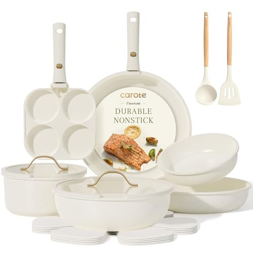 CAROTE 16-Piece Pots and Pans Set