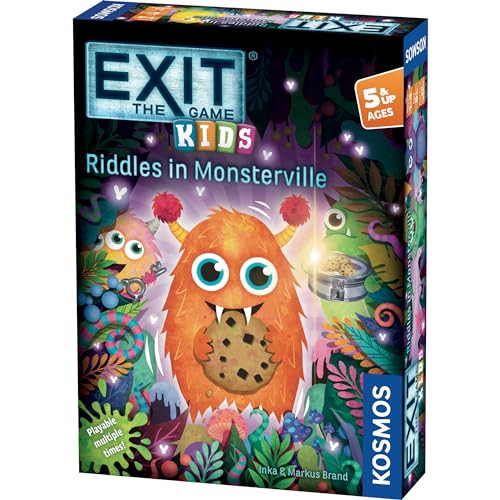 EXIT: The Game - Kids - Riddles in Monsterville