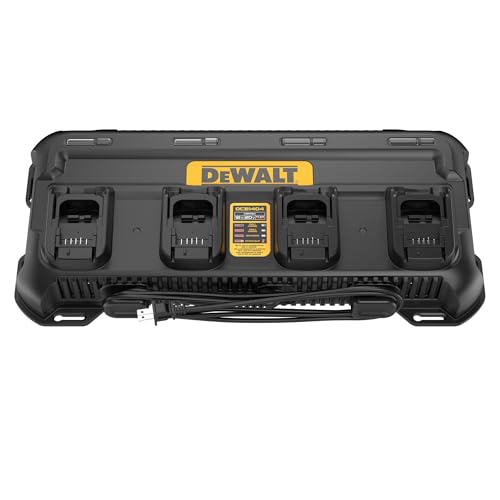 DEWALT Battery Charger 12V MAX, 20V MAX, FLEXVOLT 20V/60V MAX, 4 Amp (DCB1404) Deal