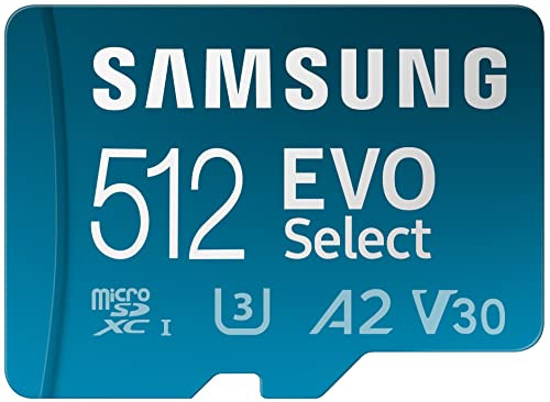 512GB Samsung EVO Select microSDXC Memory Card