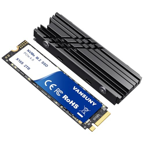 Vansuny 2TB NVMe M.2 SSD, 4-Pack