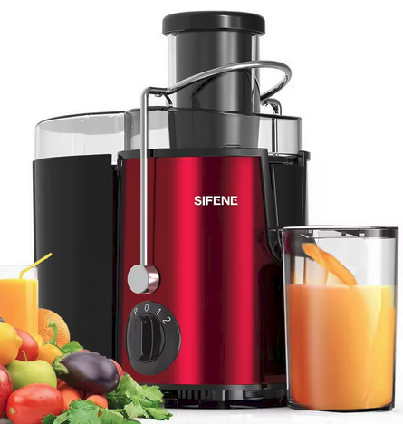 SiFENE 3" Big Mouth Centrifugal Juicer Extractor