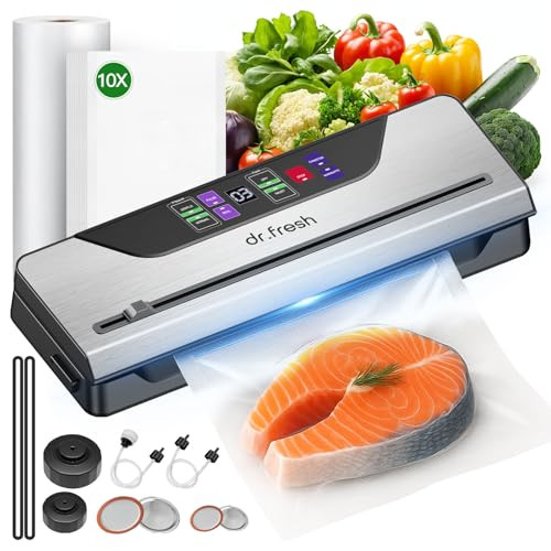 Versatile 10-in-1 Food Vacuum Sealer