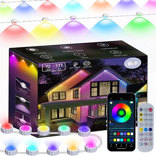 Permanent Outdoor Lights 100'