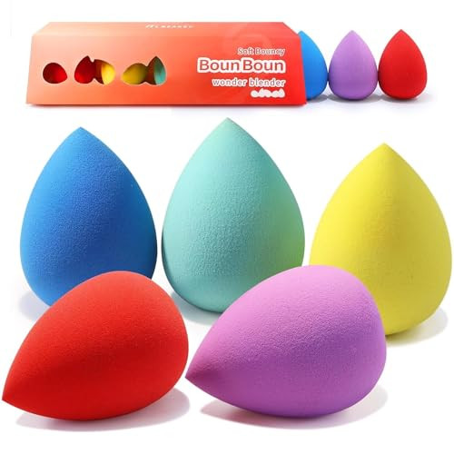 Beakey 5 Pcs Makeup Sponge Set