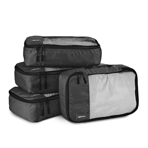 Amazon Basics 4-Piece Small Packing Cubes