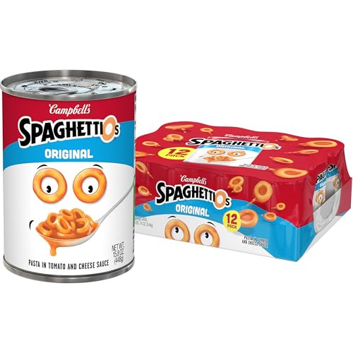 SpaghettiOs Original Canned Pasta, 12 Pack