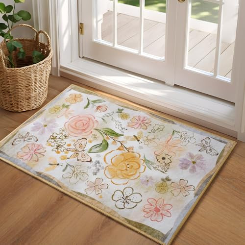 ST. BRIDGE Floral Area Rug