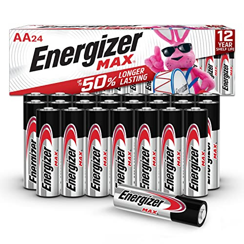 Energizer AA MAX Alkaline Batteries 24 Count