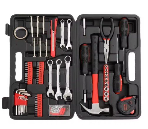 148-Piece Iron Household Tool Set