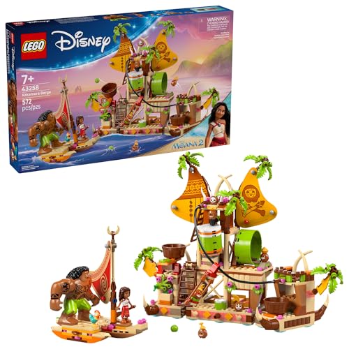 LEGO Disney Moana 2 Kakamora Barge Kids Toy, 572 pieces Deal