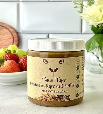 Paleo Tiger Cinnamon Nut Butter, 8 Oz.