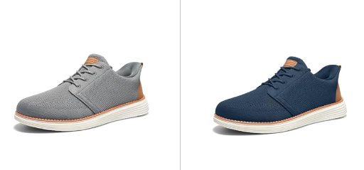 HEEZ Men’s Casual Dress Sneakers
