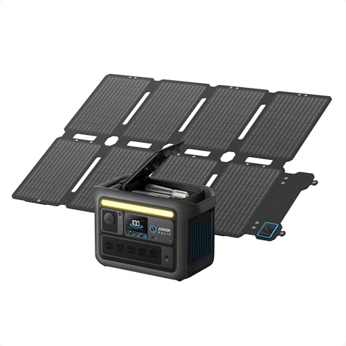 Anker SOLIX C800X Portable Power Station w/ 100W Solar Panel 768Wh LiFePO4 Battery Deal