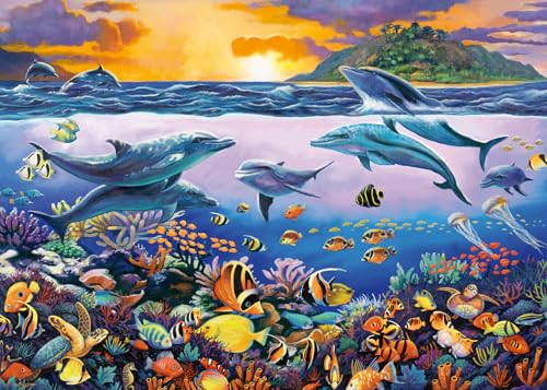 Wonder Forge Underwater Frolic 1000 PC Jigsaw Puzzle