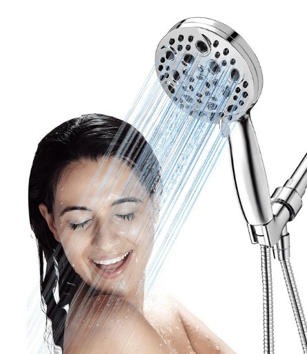 NFTIGB Handheld Showerhead W/10 Spray Modes