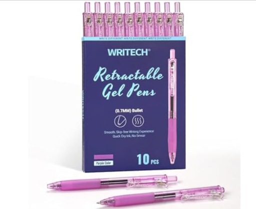 Writech Retractable Gel Ink Pens
