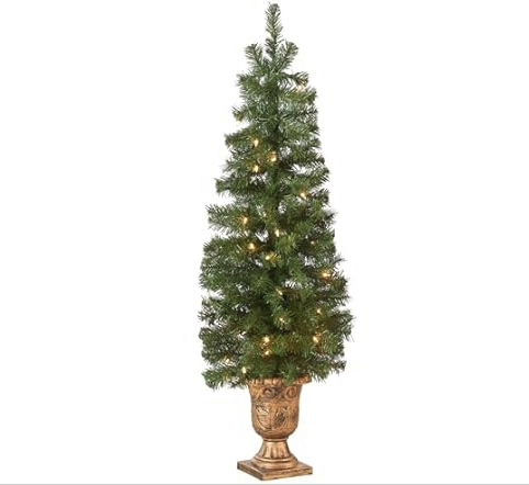 National Tree Company 4' Pre-lit Montclair Spruce Artificial Tree