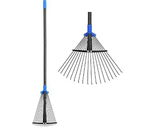 OLIYNEDY Adjustable Garden Leaf Rake