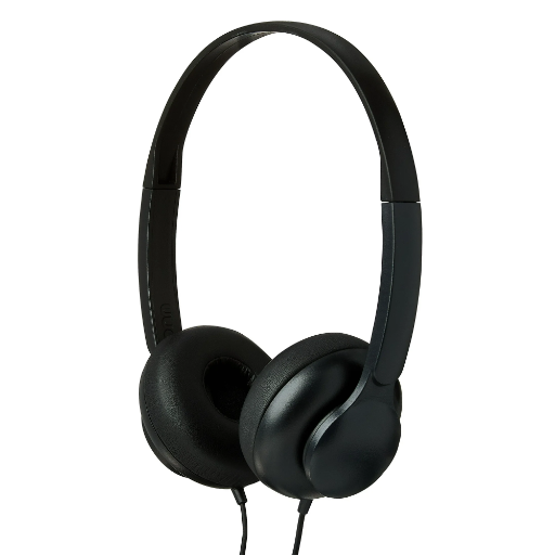 Onn On-Ear Wired Headphones